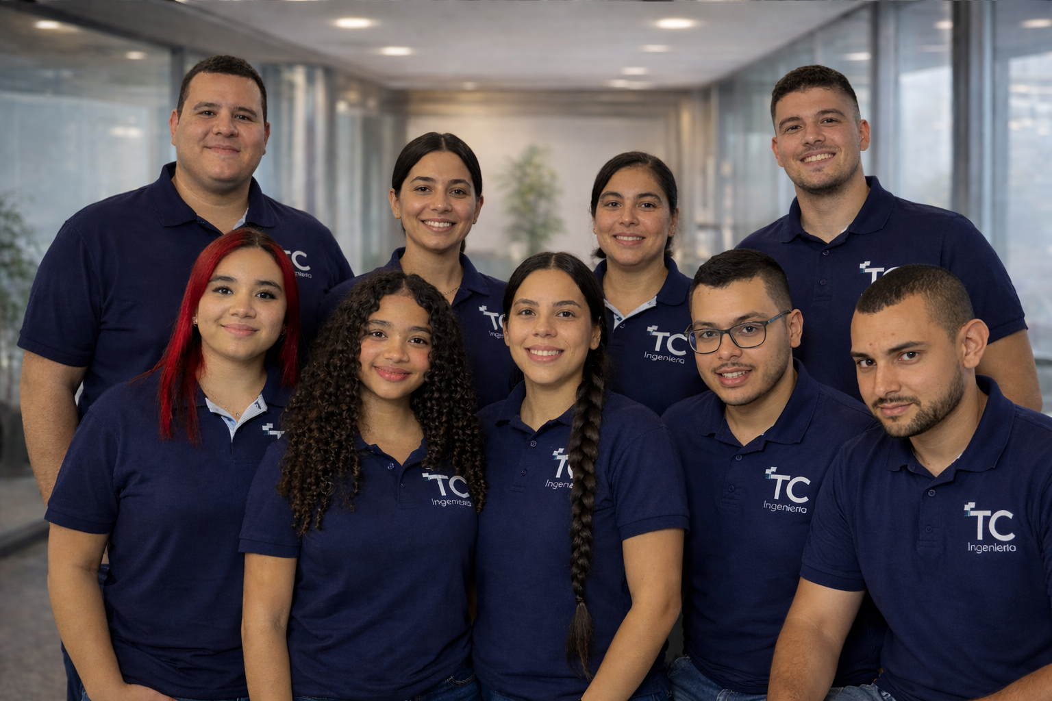 Equipo TC Ingeniería trabajando en soluciones tecnológicas